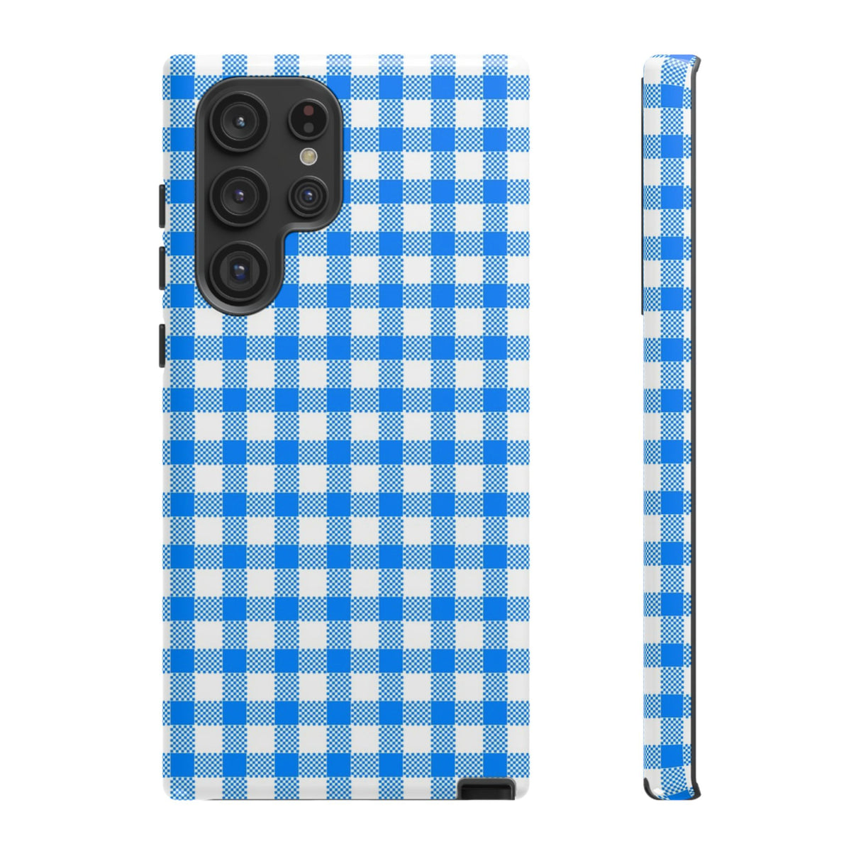 Checked - Blue