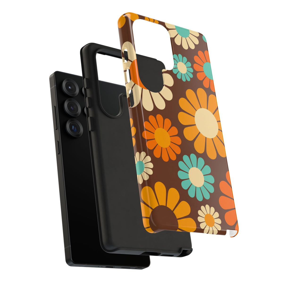 Flowers - Brown/Yellow
