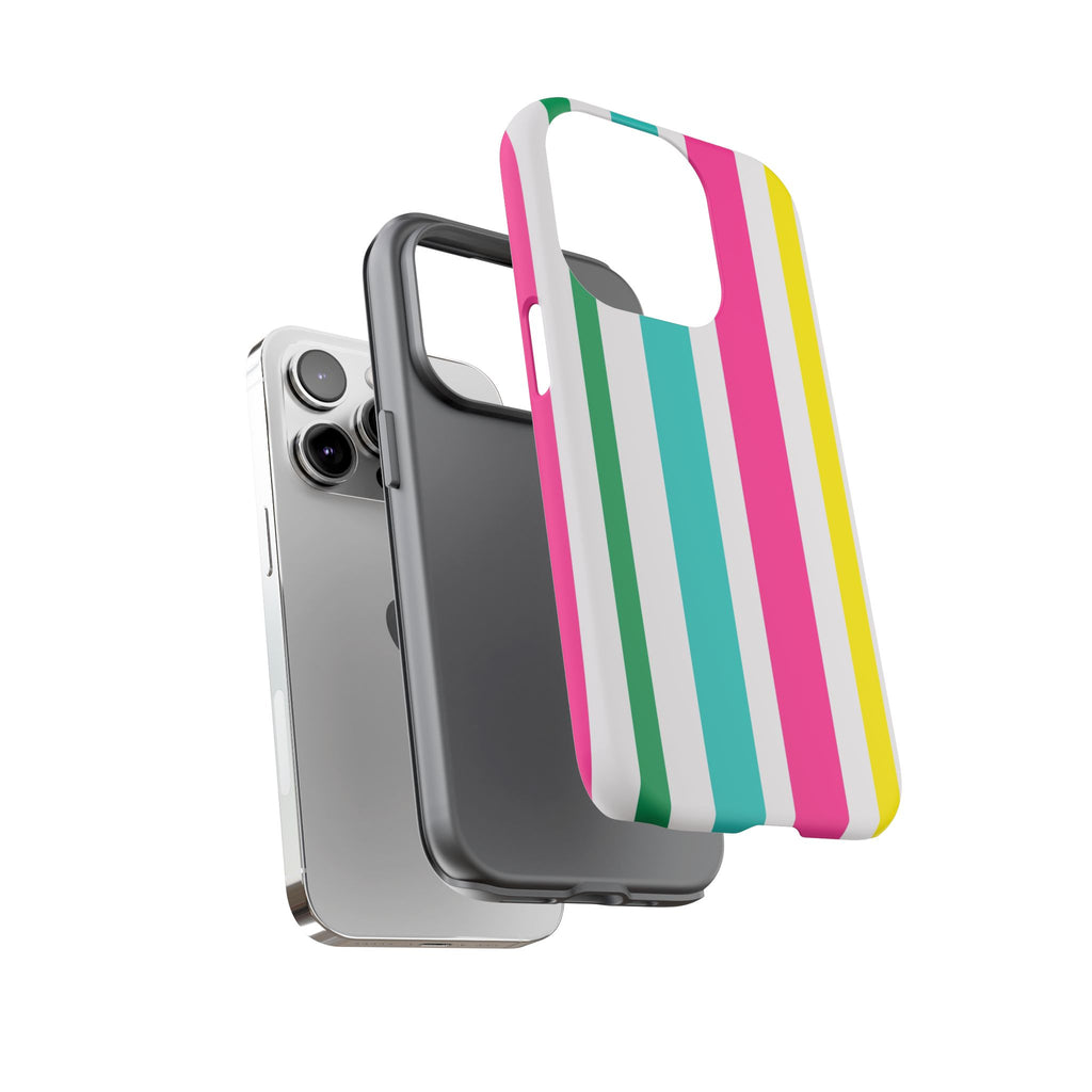 Candy Stripes - Pink/Yellow/Green