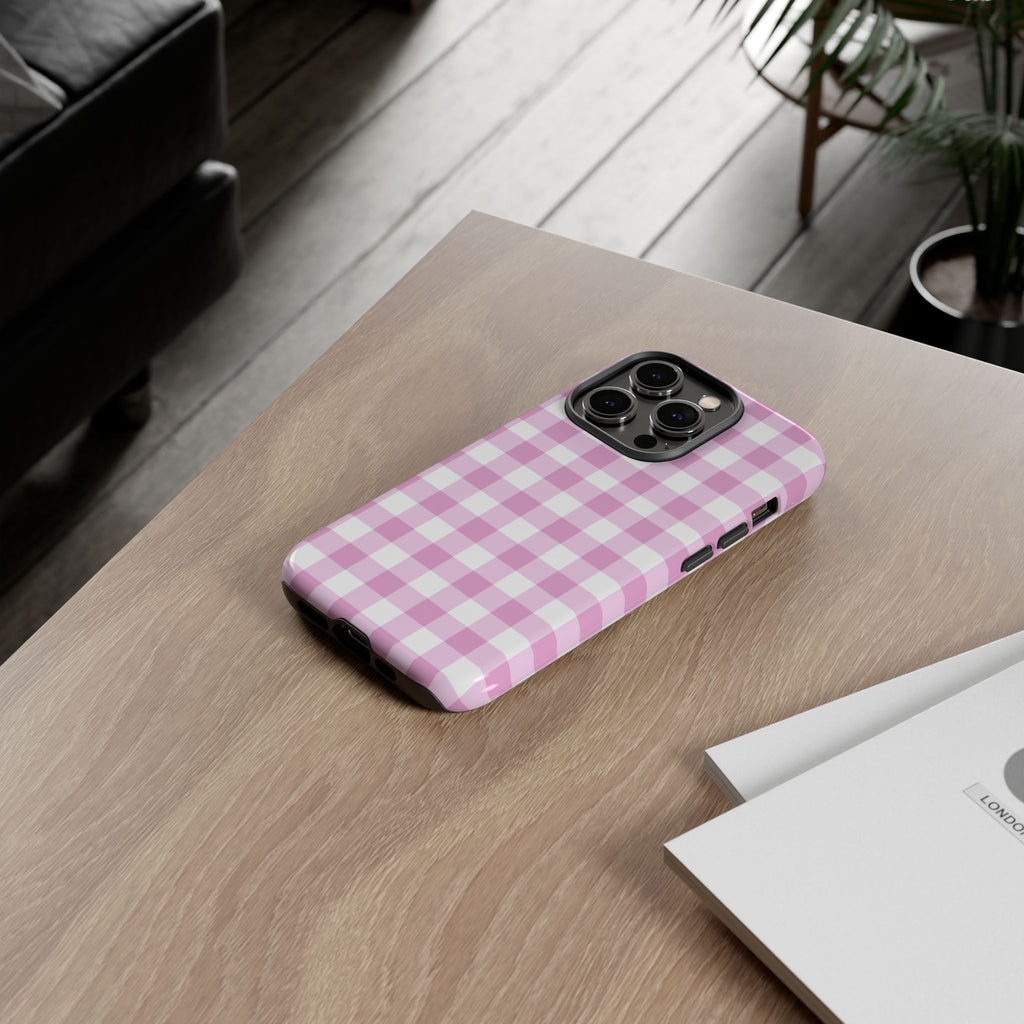Checked - Pink