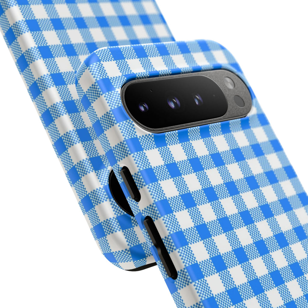 Checked - Blue