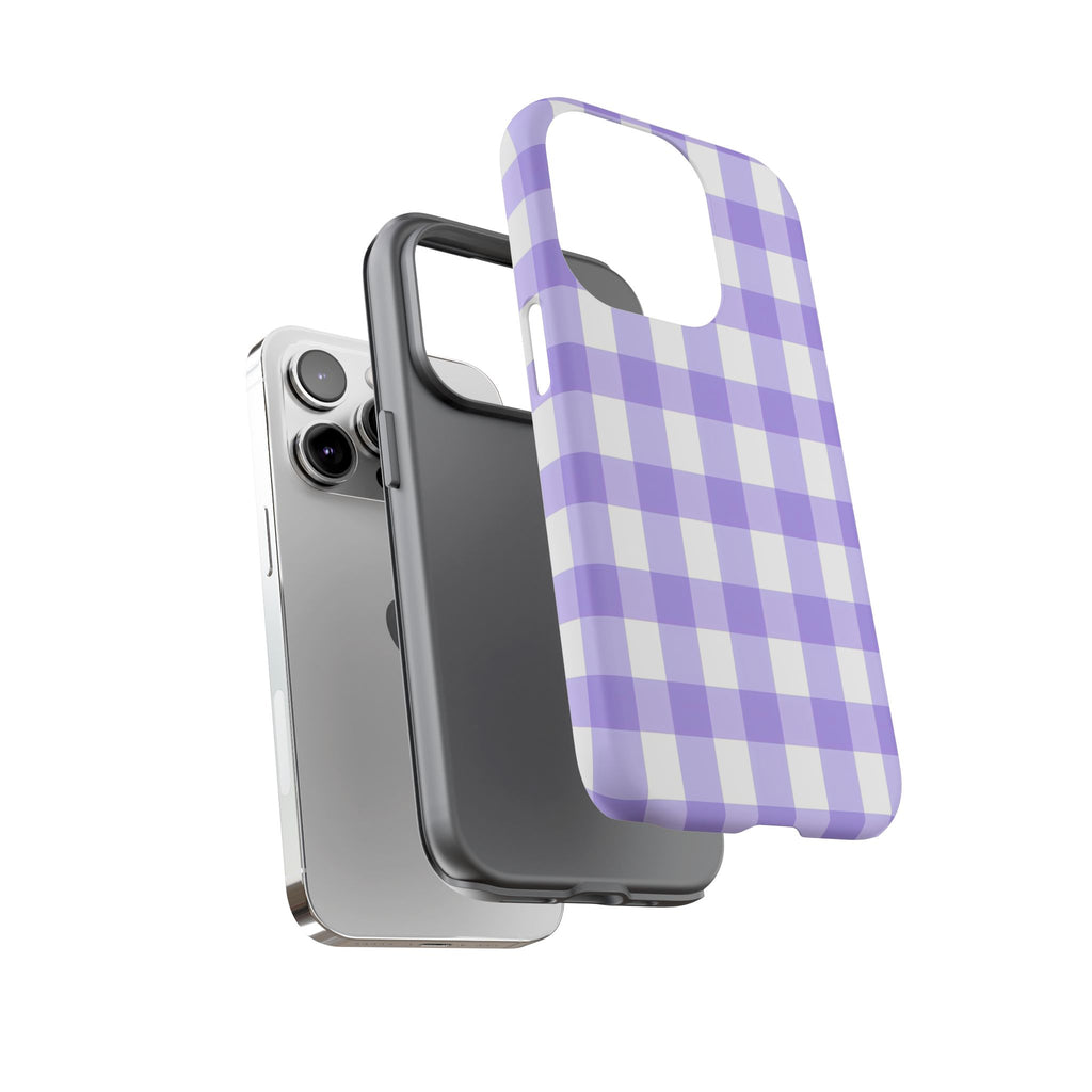 Checked - Lavender
