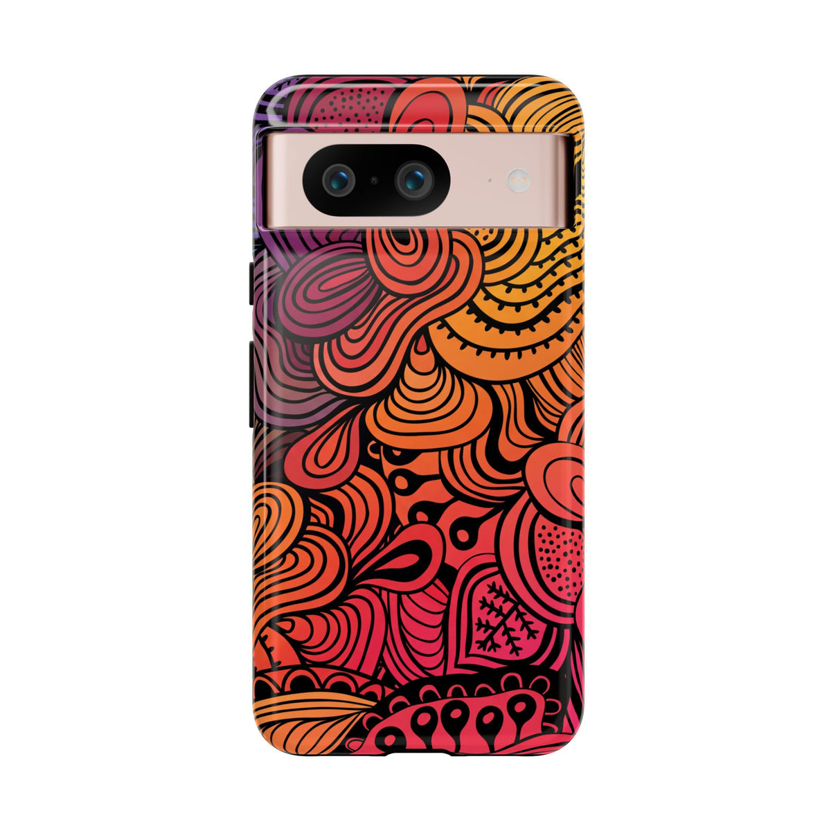 Abstract - Pink/Yellow