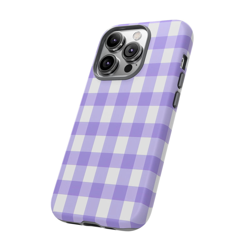 Checked - Lavender