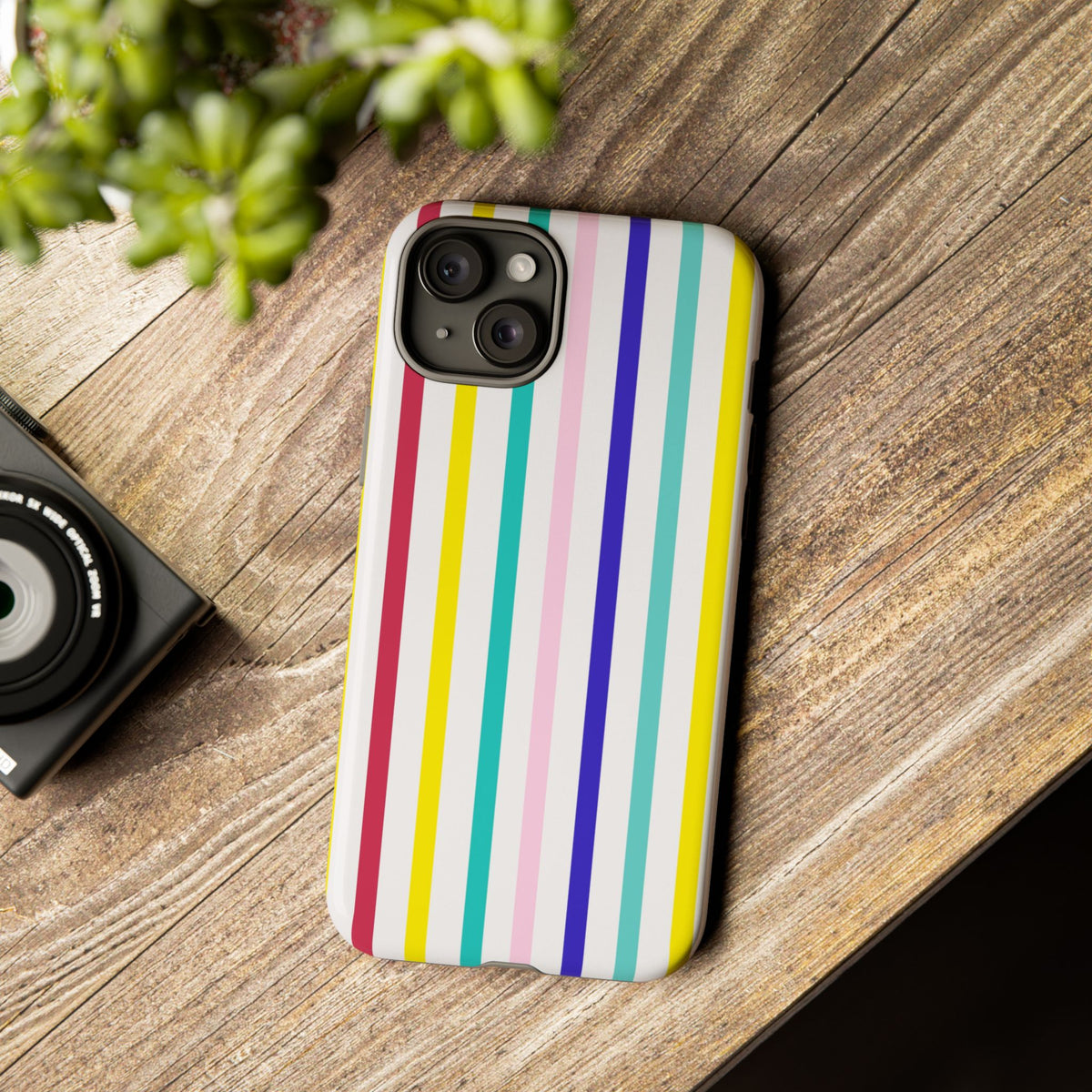 Candy Stripes - Pink/Red/Yellow/Blue
