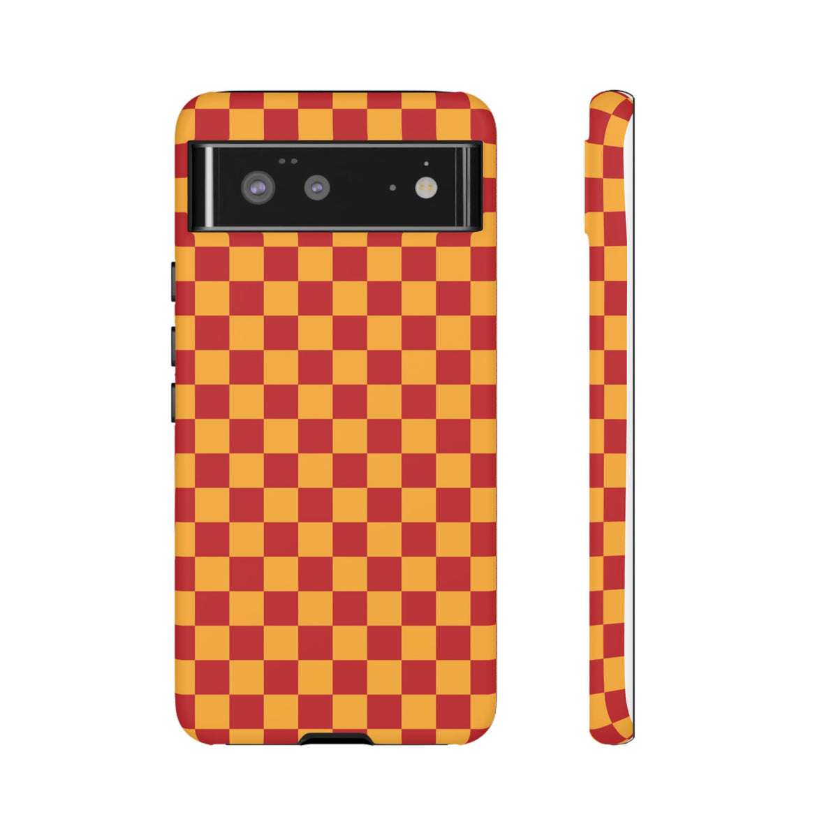 Checked - Red/Yellow