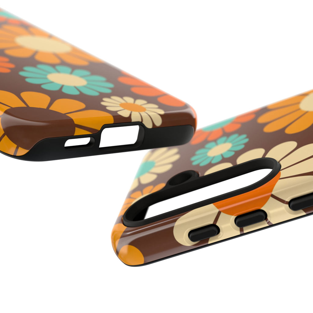 Flowers - Brown/Yellow