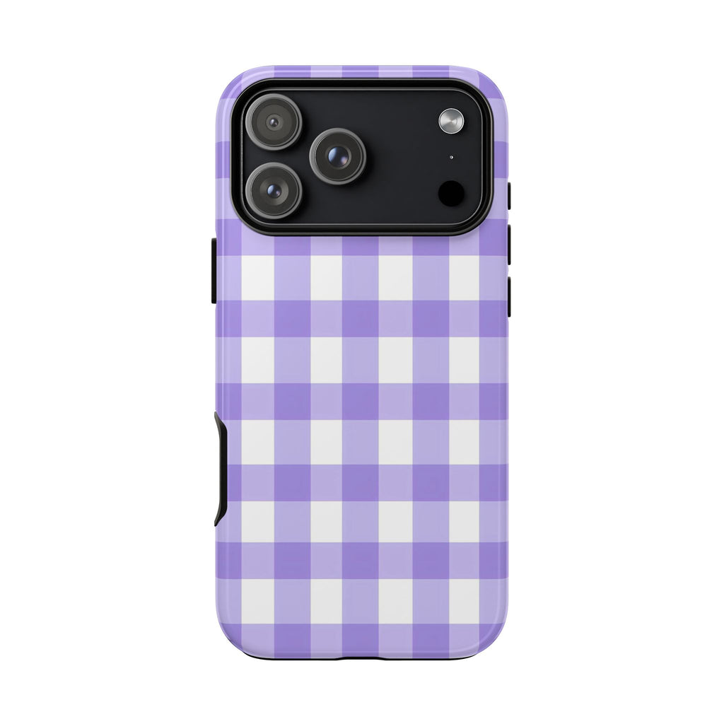 Checked - Lavender