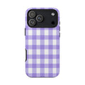Checked - Lavender