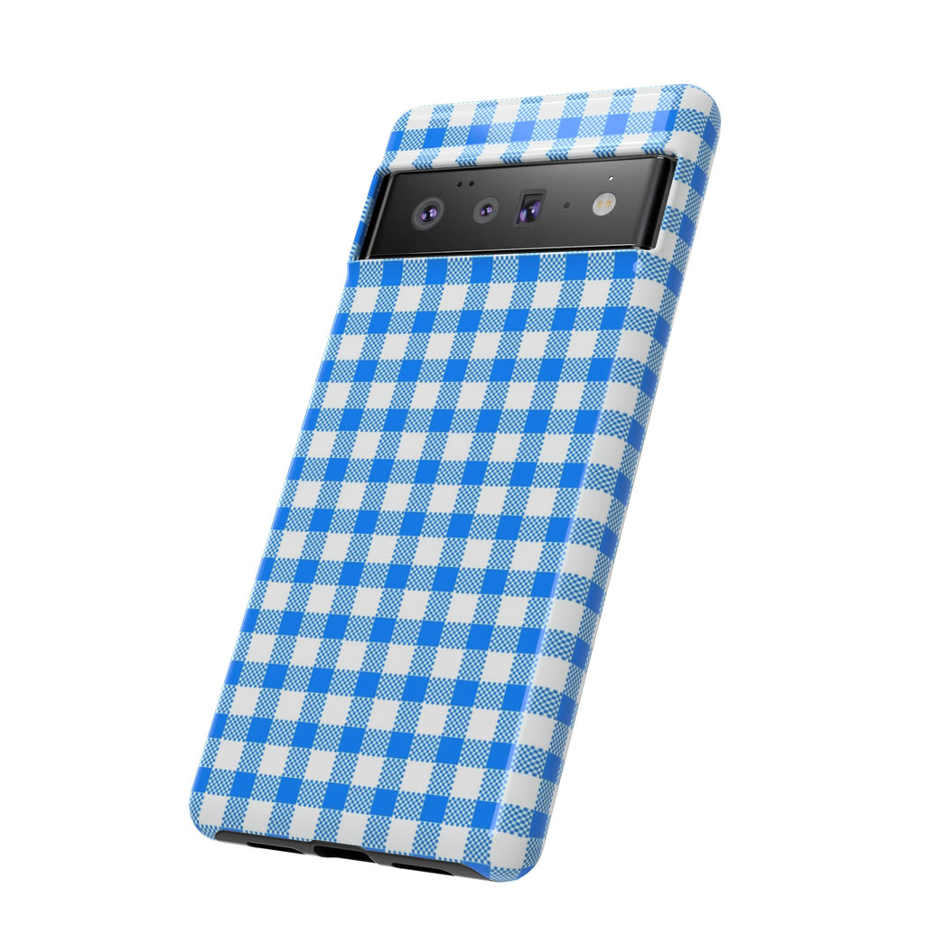 Checked - Blue