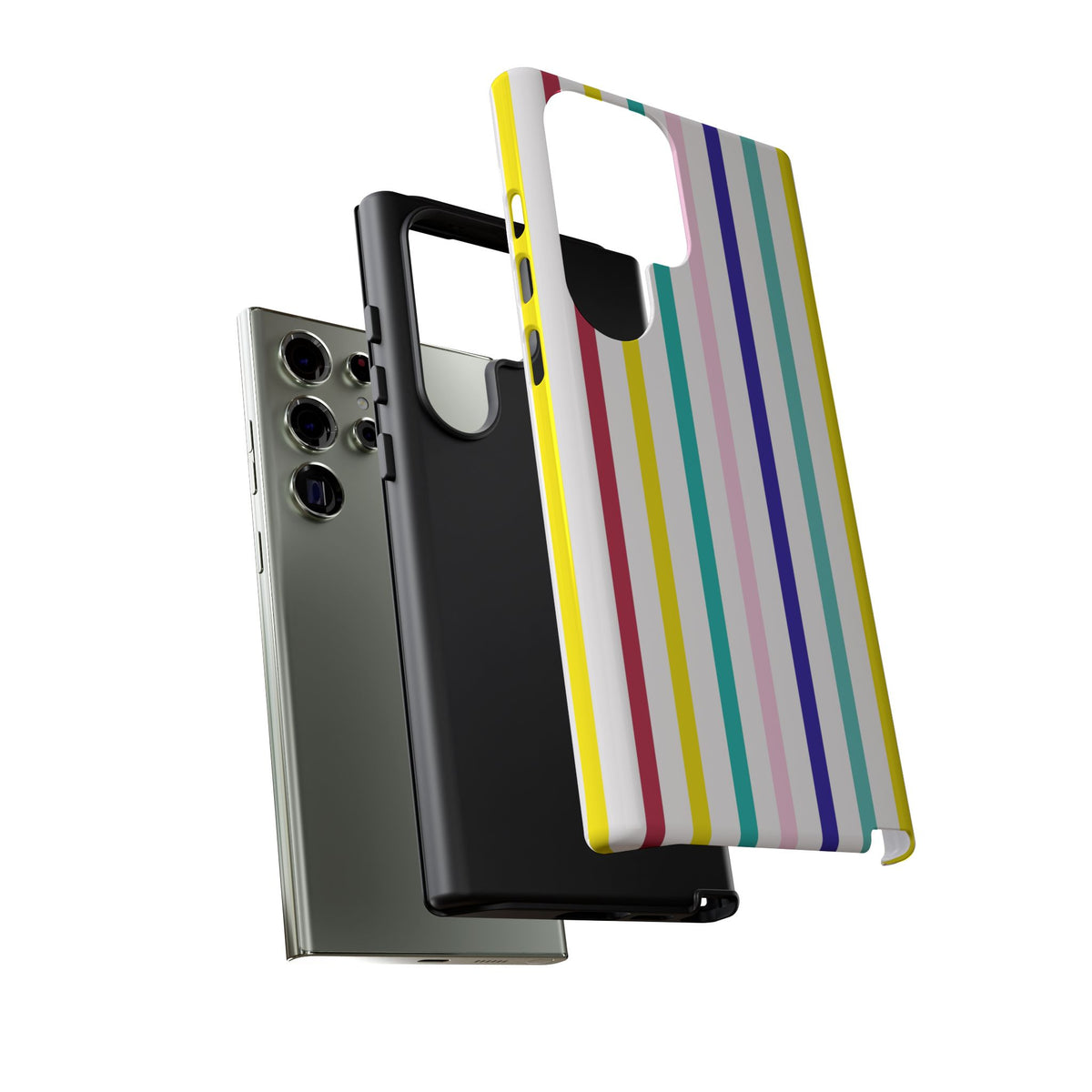 Candy Stripes - Pink/Red/Yellow/Blue