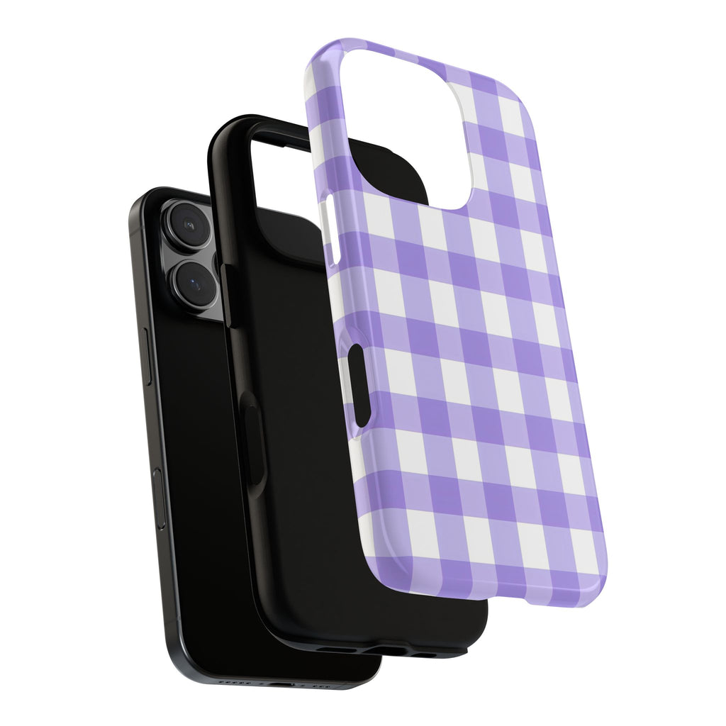 Checked - Lavender