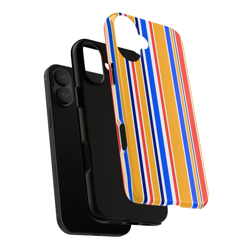 Candy Stripes - Yellow/Blue