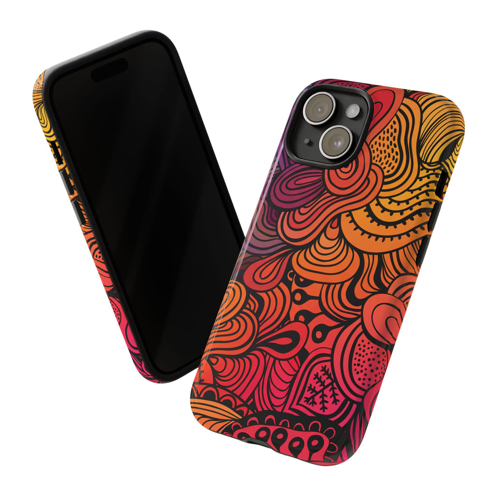 Abstract - Pink/Yellow