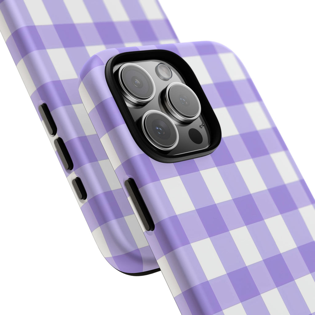 Checked - Lavender