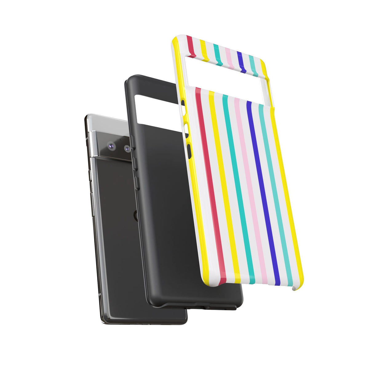 Candy Stripes - Pink/Red/Yellow/Blue