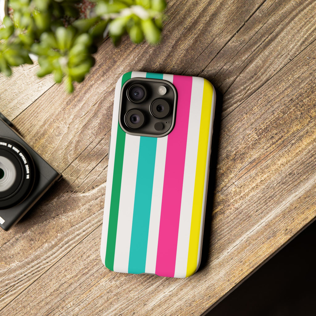 Candy Stripes - Pink/Yellow/Green