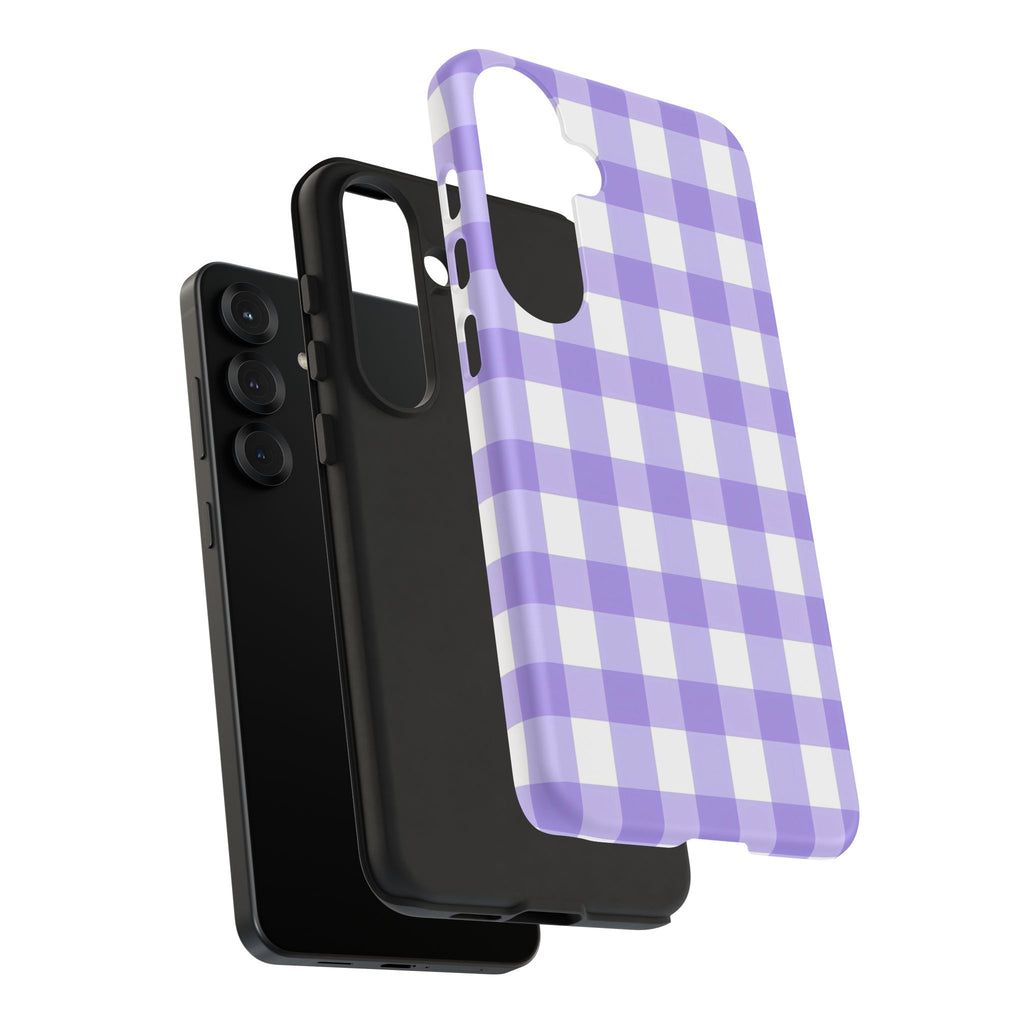 Checked - Lavender