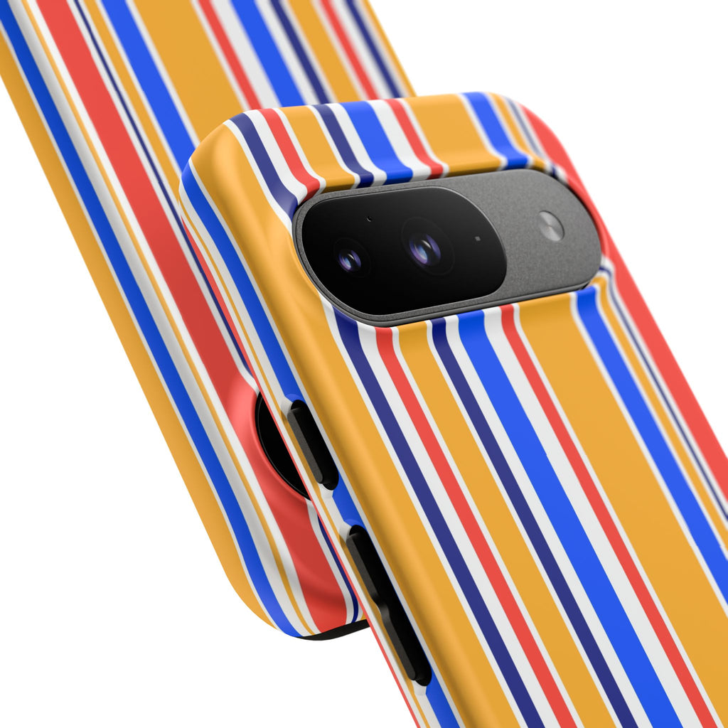 Candy Stripes - Yellow/Blue
