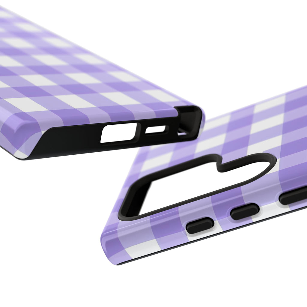 Checked - Lavender