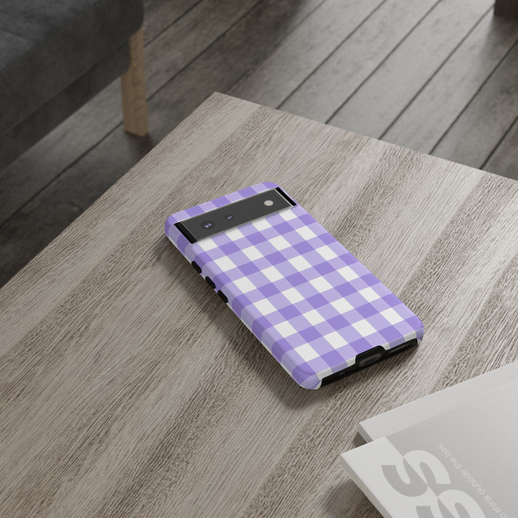 Checked - Lavender