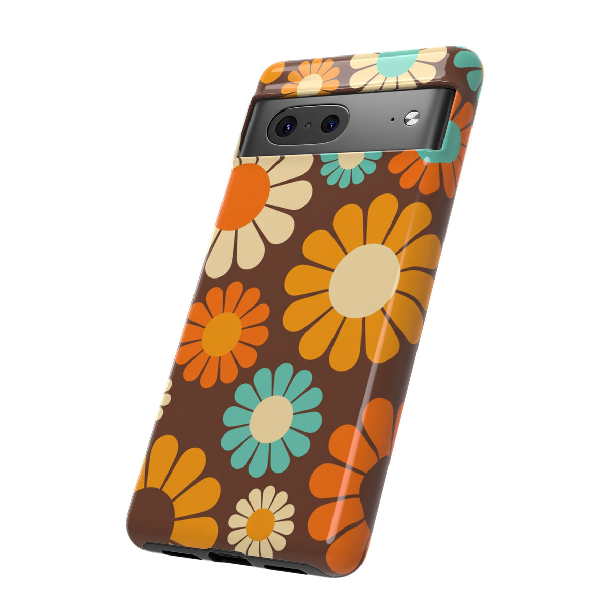 Flowers - Brown/Yellow