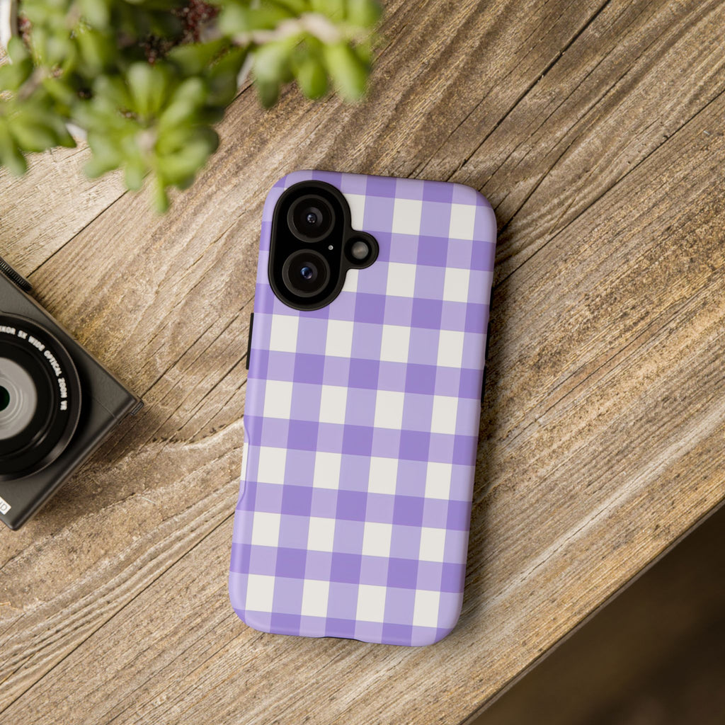 Checked - Lavender