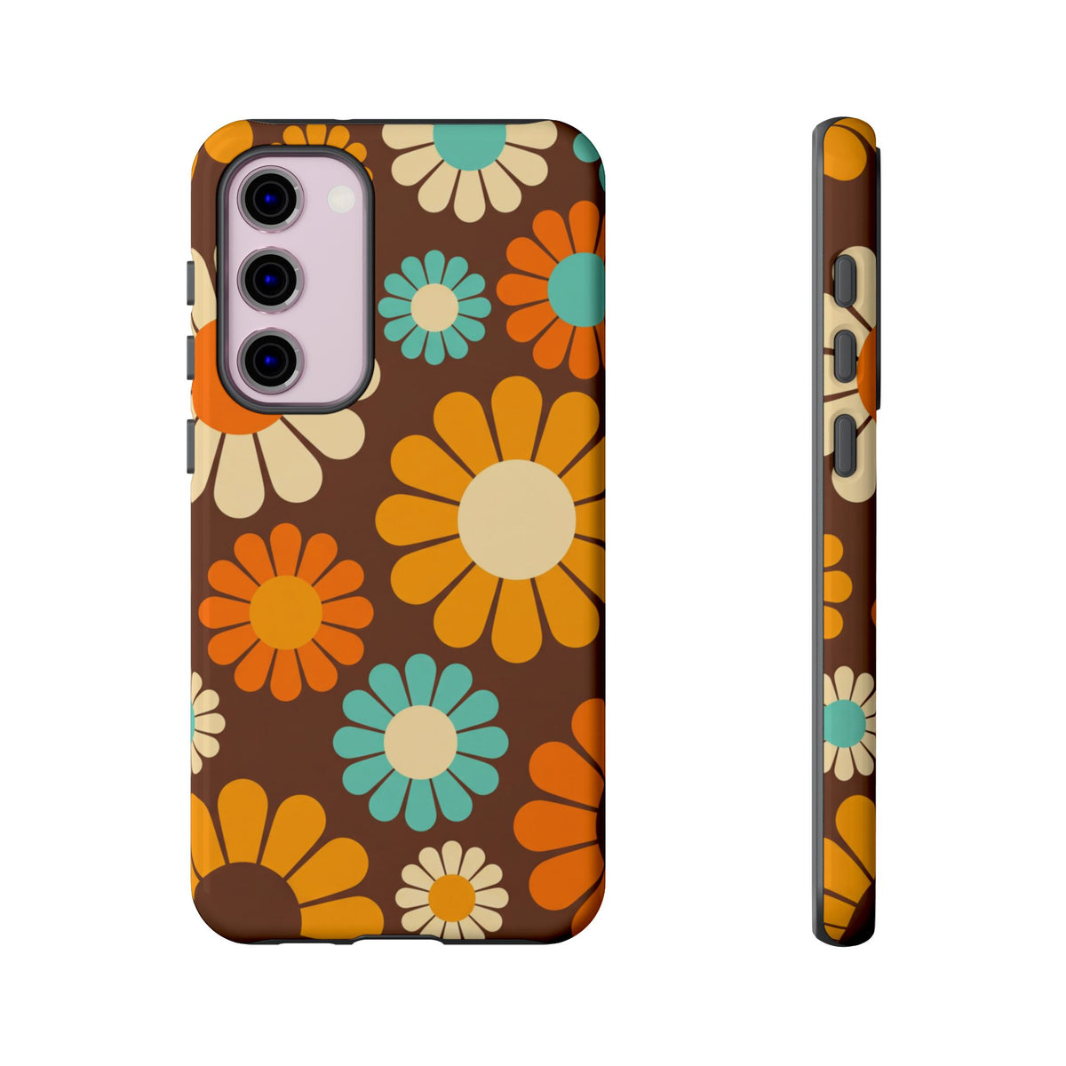 Flowers - Brown/Yellow