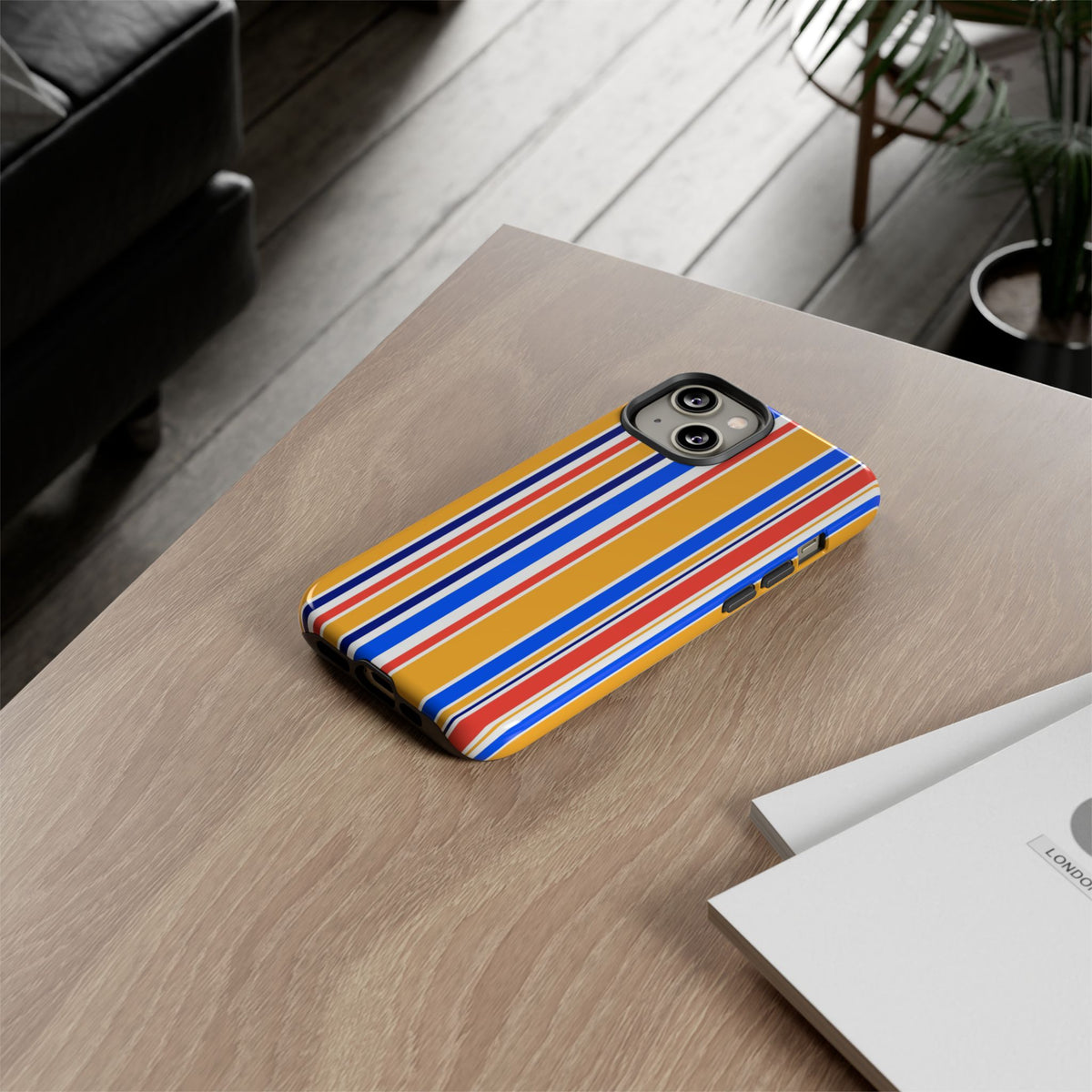 Candy Stripes - Yellow/Blue