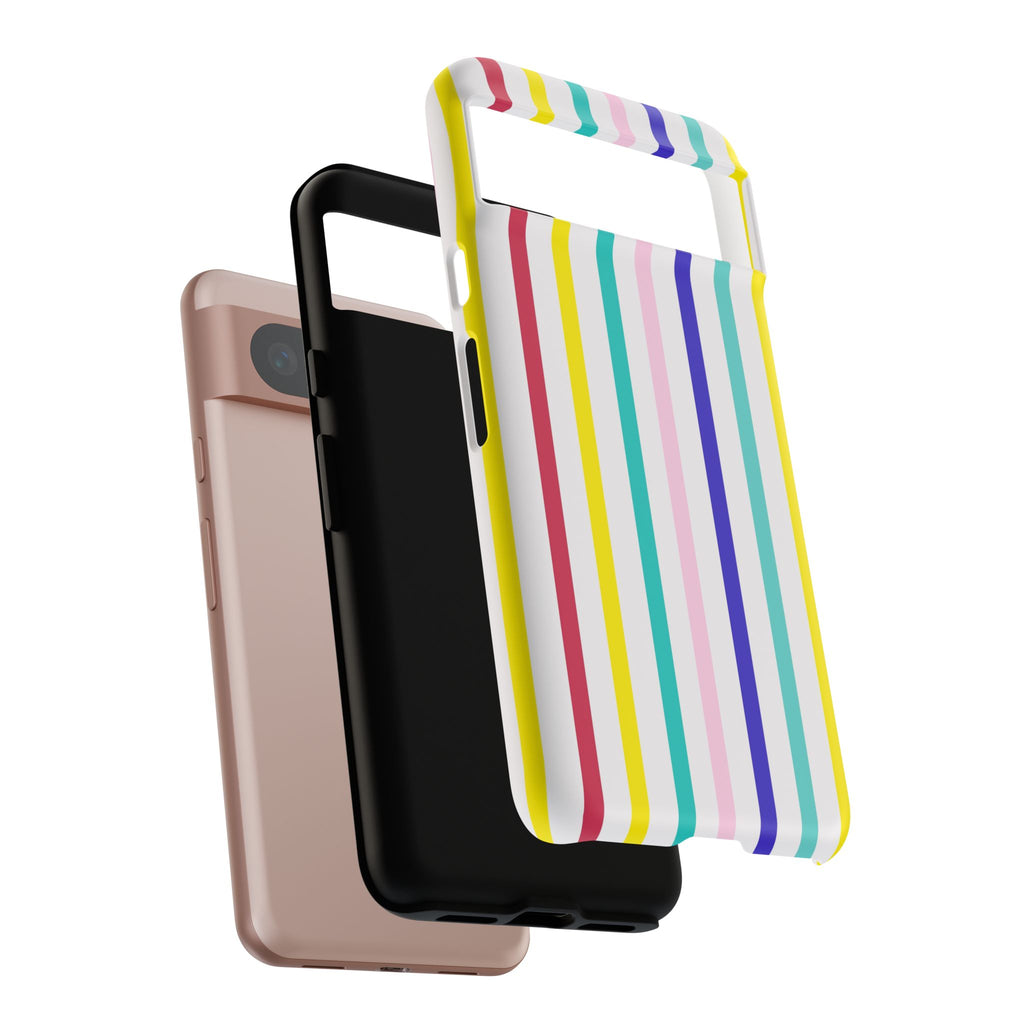 Candy Stripes - Pink/Red/Yellow/Blue