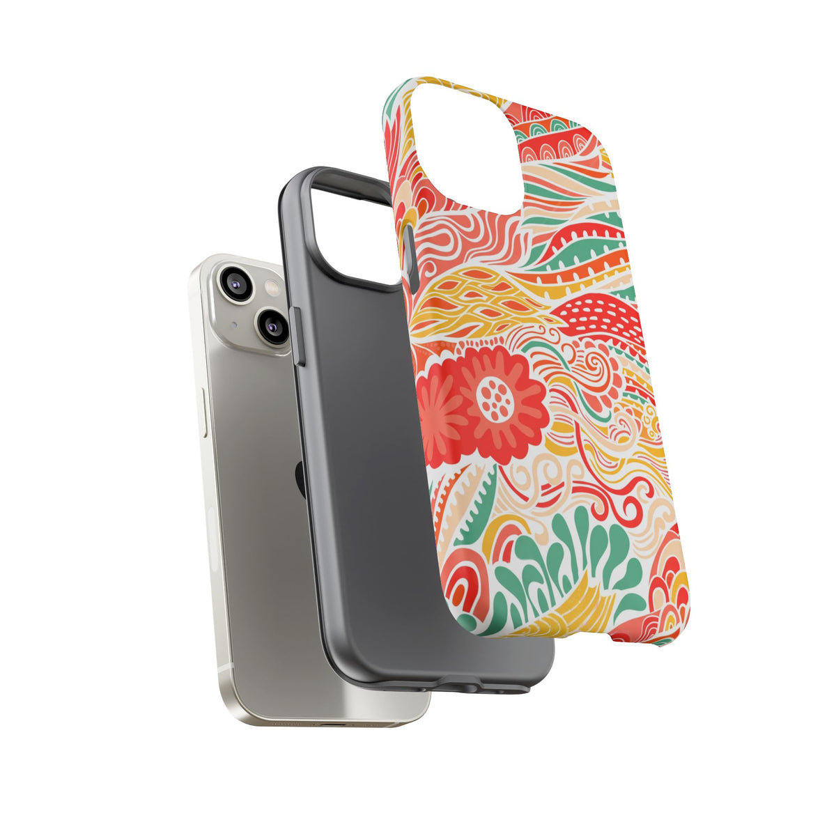 Abstract - Pink/Yellow/Blue