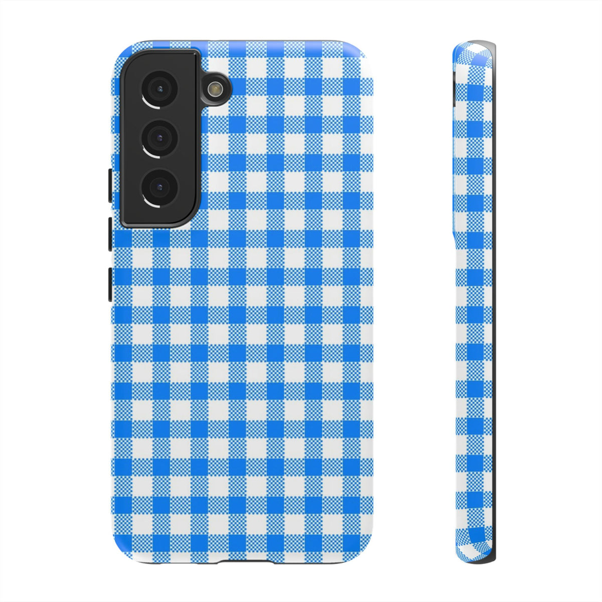 Checked - Blue