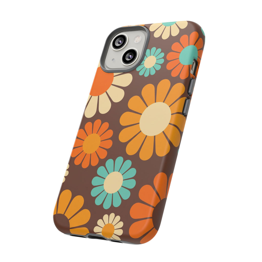 Flowers - Brown/Yellow
