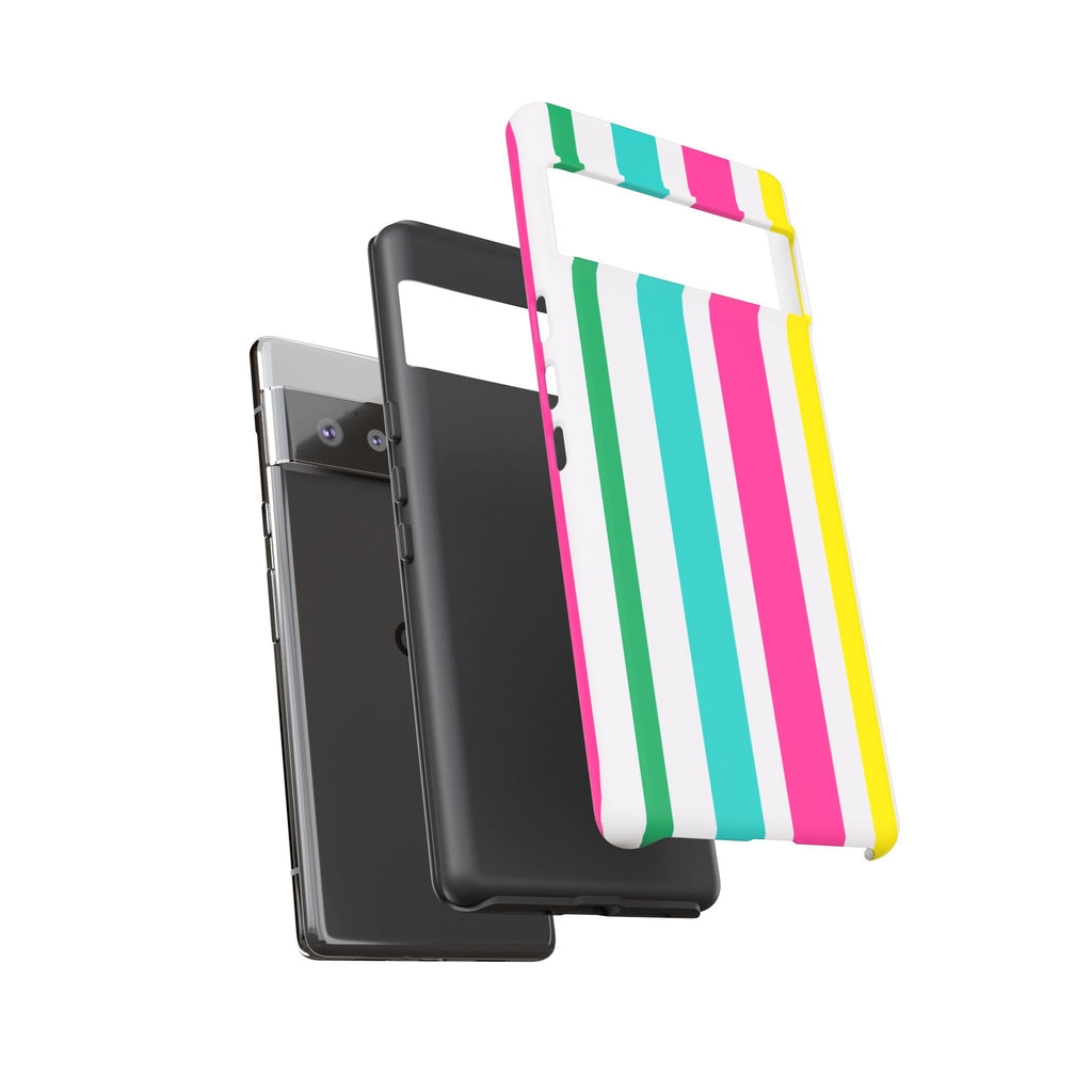 Candy Stripes - Pink/Yellow/Green