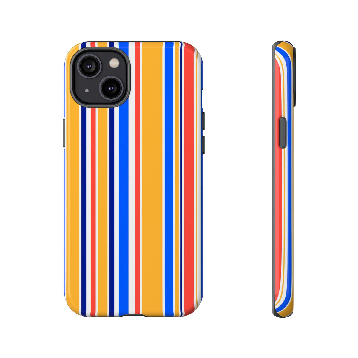 Candy Stripes - Yellow/Blue