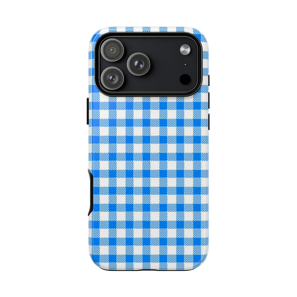 Checked - Blue