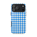 Checked - Blue