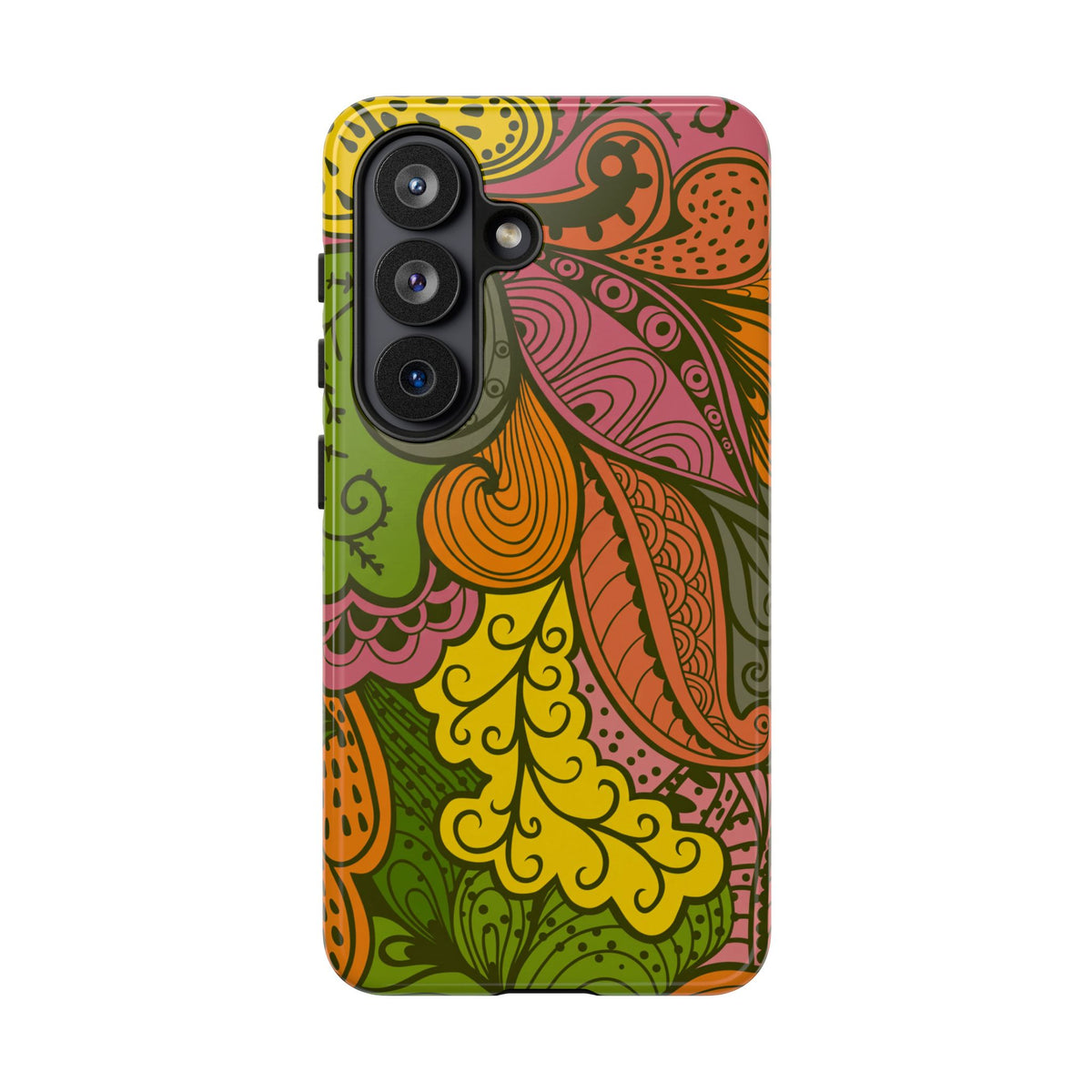 Abstract - Purple/Yellow/Green