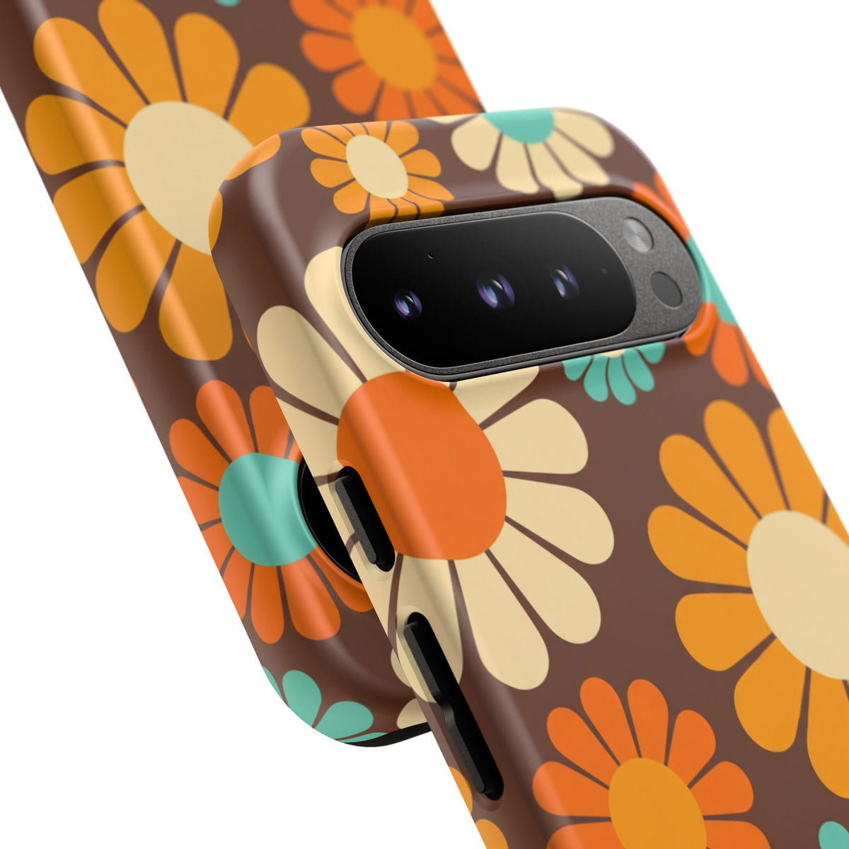 Flowers - Brown/Yellow