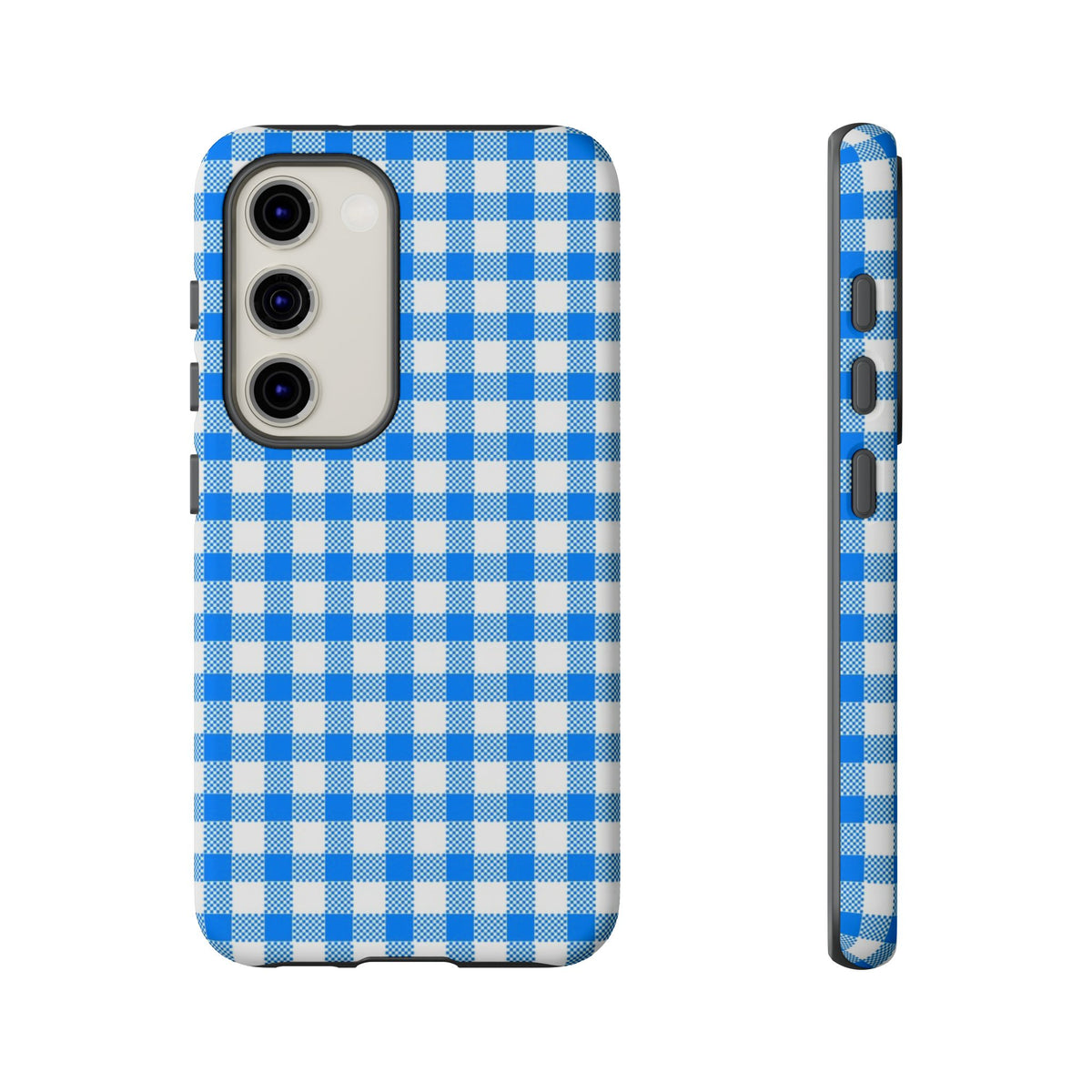 Checked - Blue