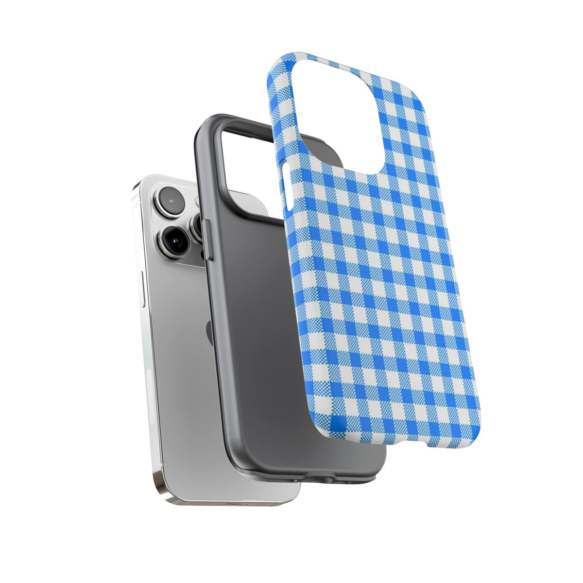 Checked - Blue