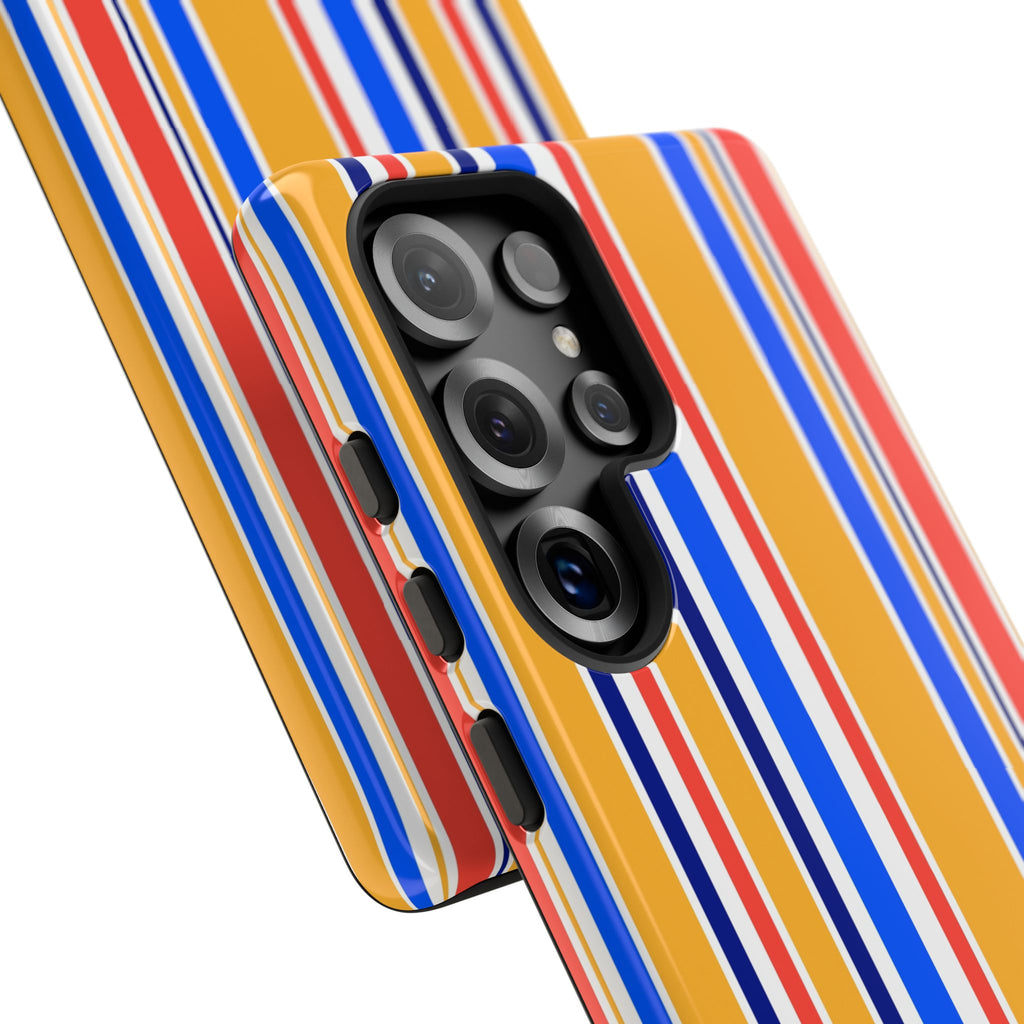 Candy Stripes - Yellow/Blue