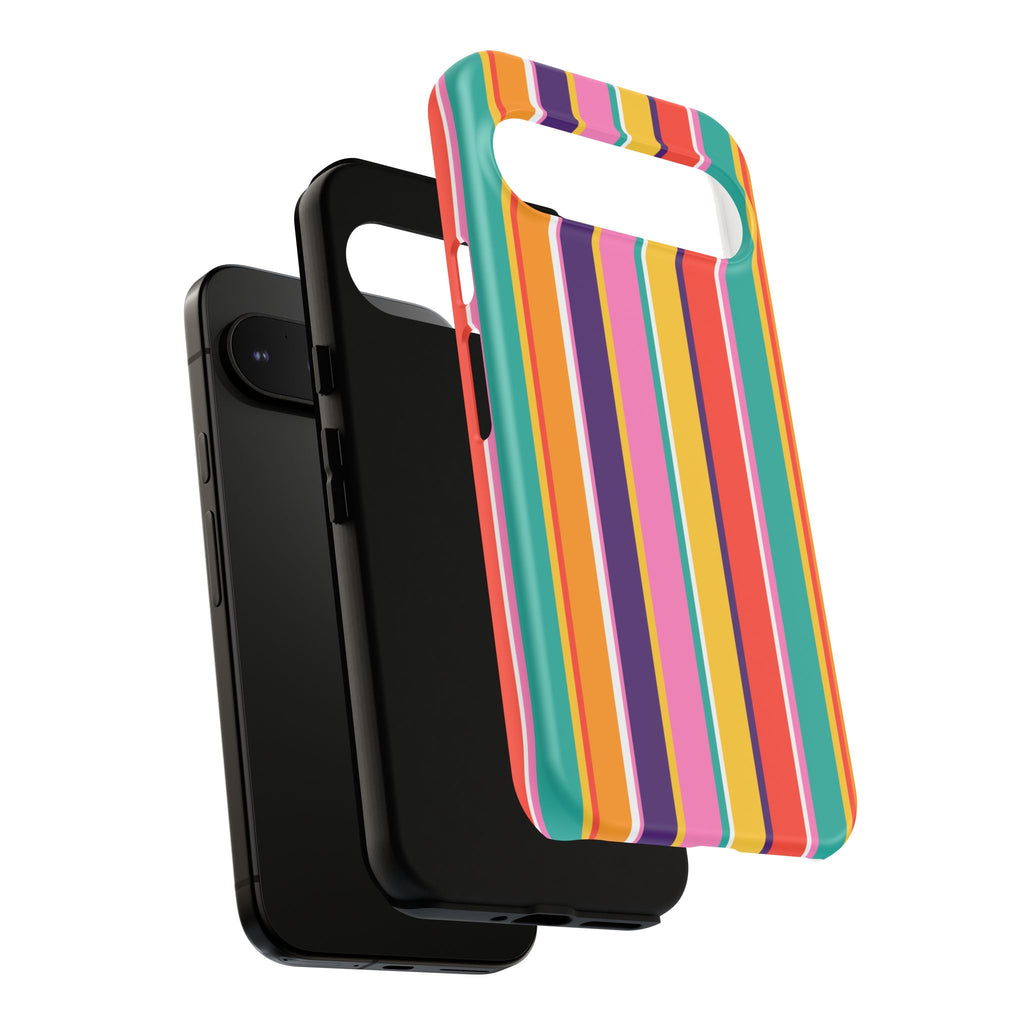 Candy Stripes - Pink/Yellow/Blue