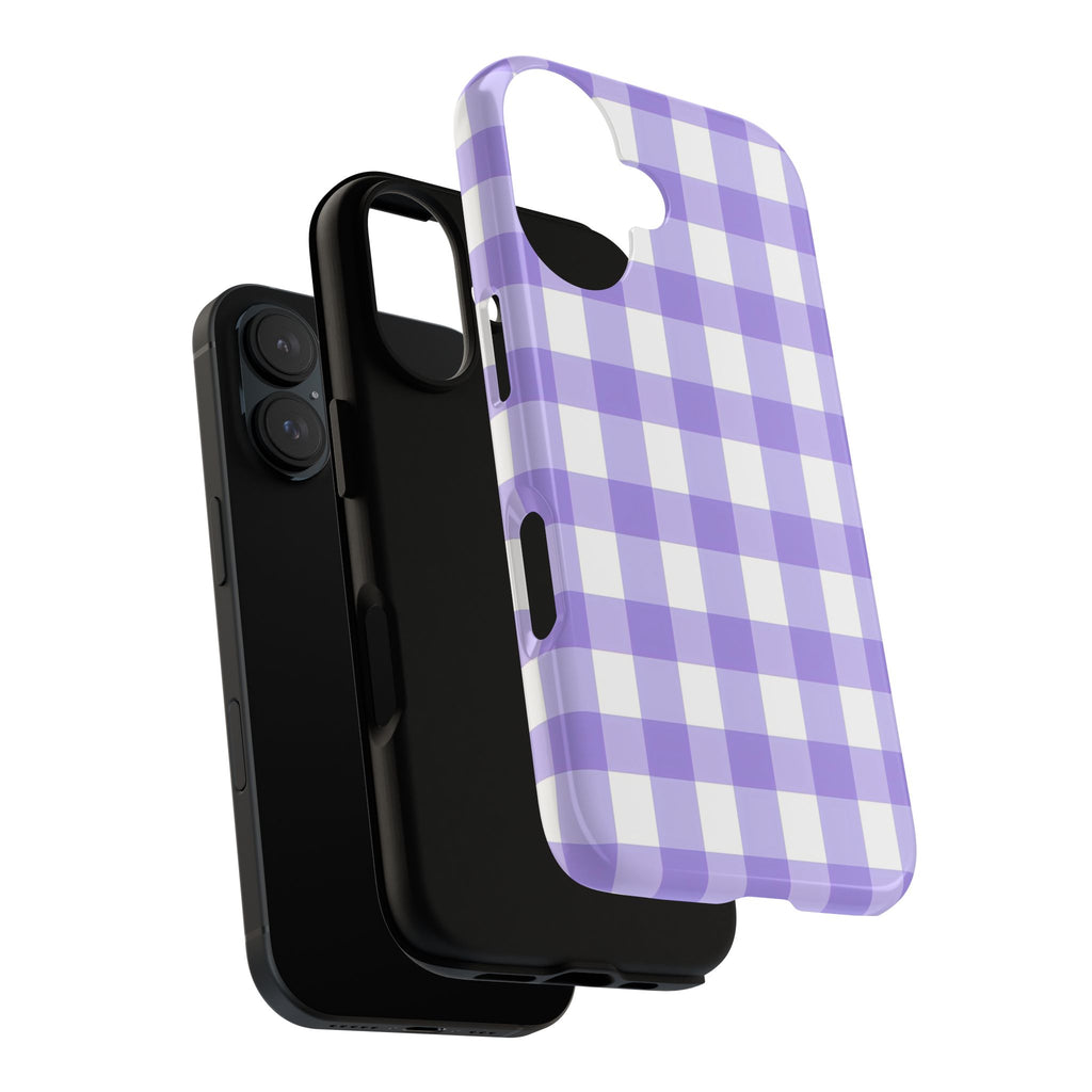 Checked - Lavender