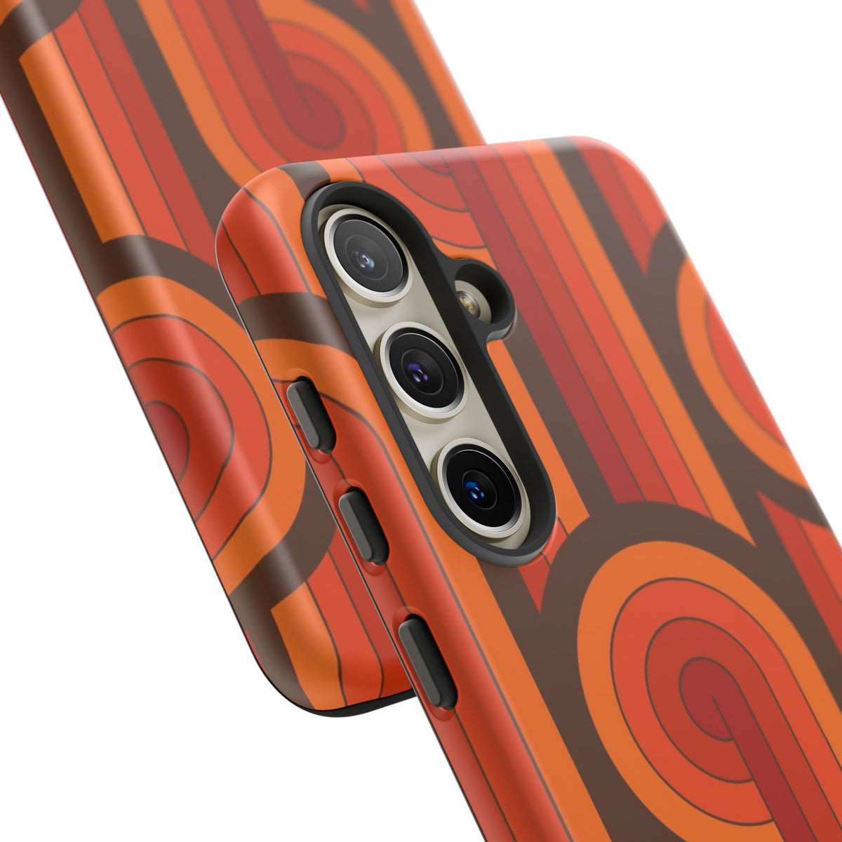 60's Wallpaper - Orange/Brown