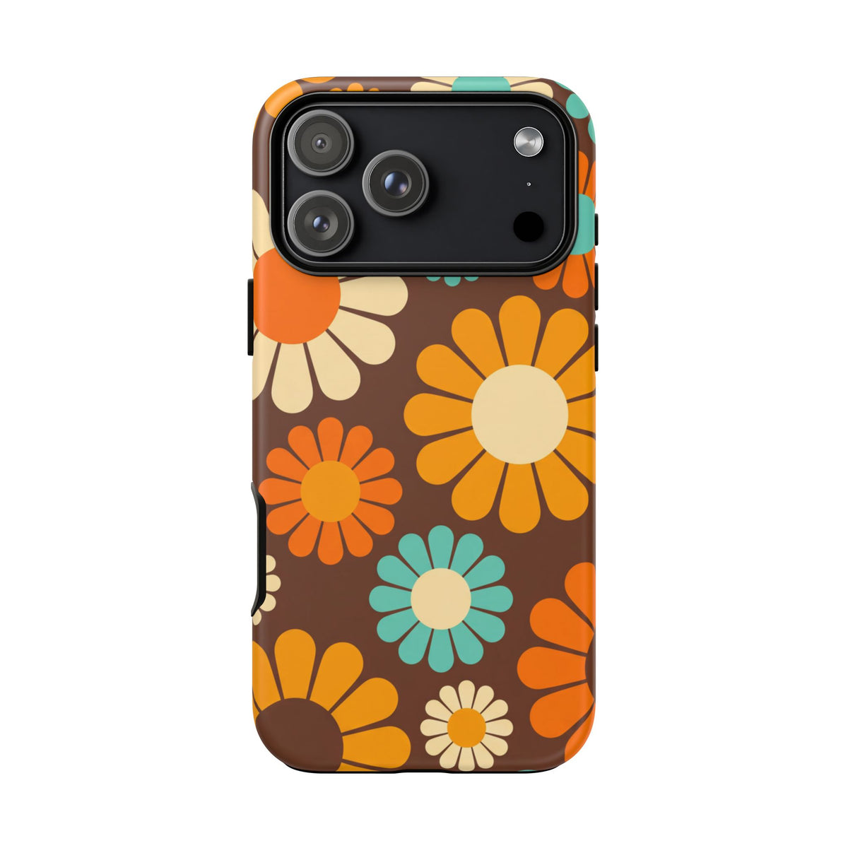 Flowers - Brown/Yellow