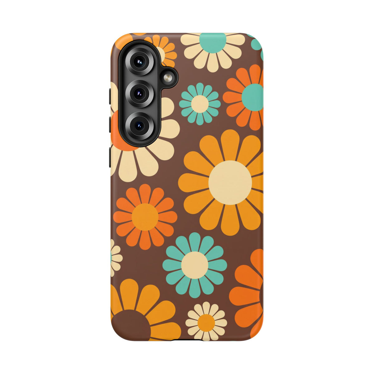 Flowers - Brown/Yellow